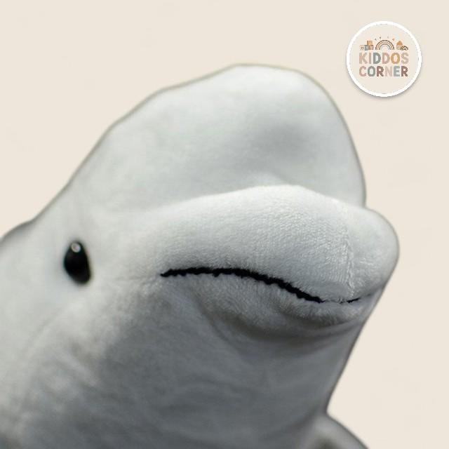 Beluga White Whale Soft Stuffed Plush Toy