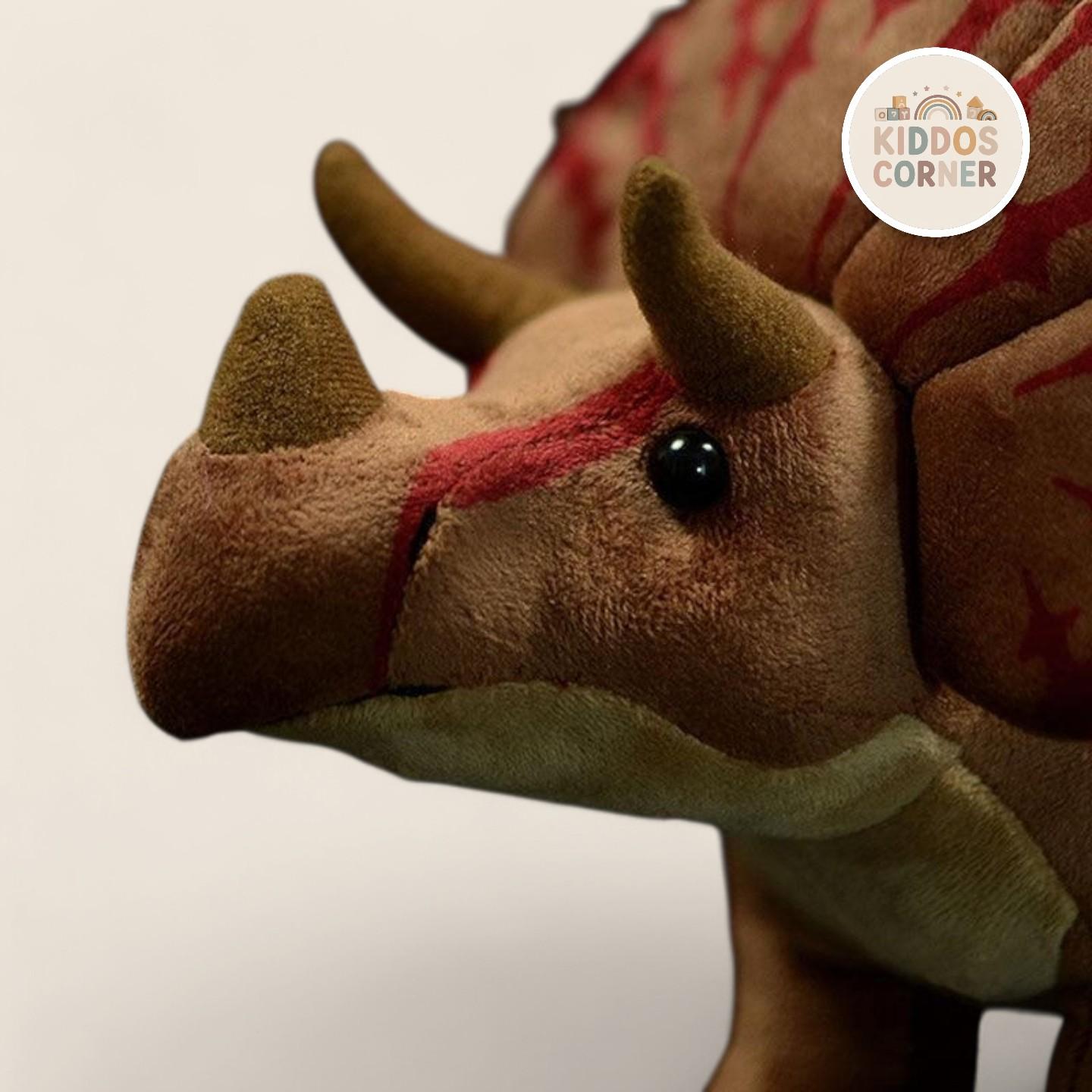 Triceratops Dinosaur Soft Stuffed Plush Toy