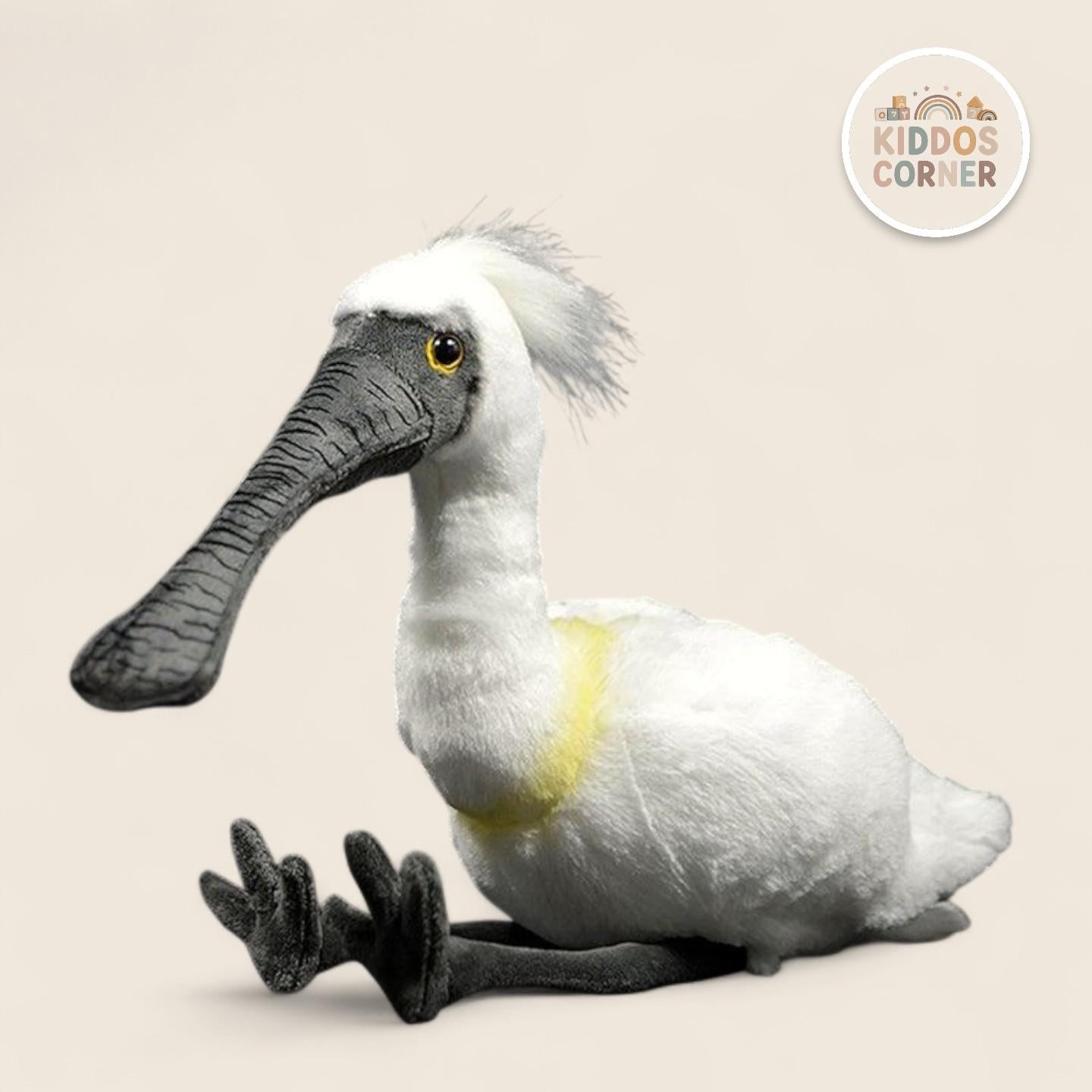 Black-faced Spoonbill Bird Soft Stuffed Plush Toy