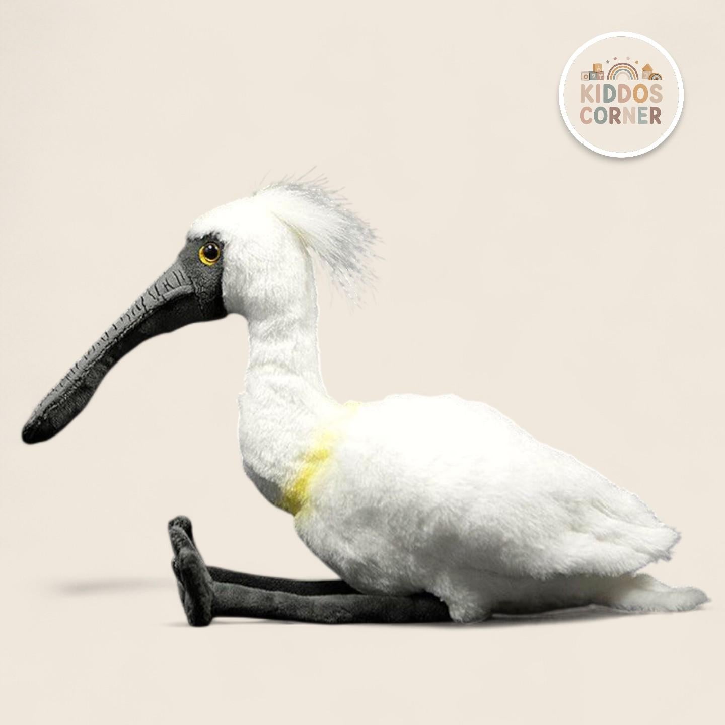 Black-faced Spoonbill Bird Soft Stuffed Plush Toy