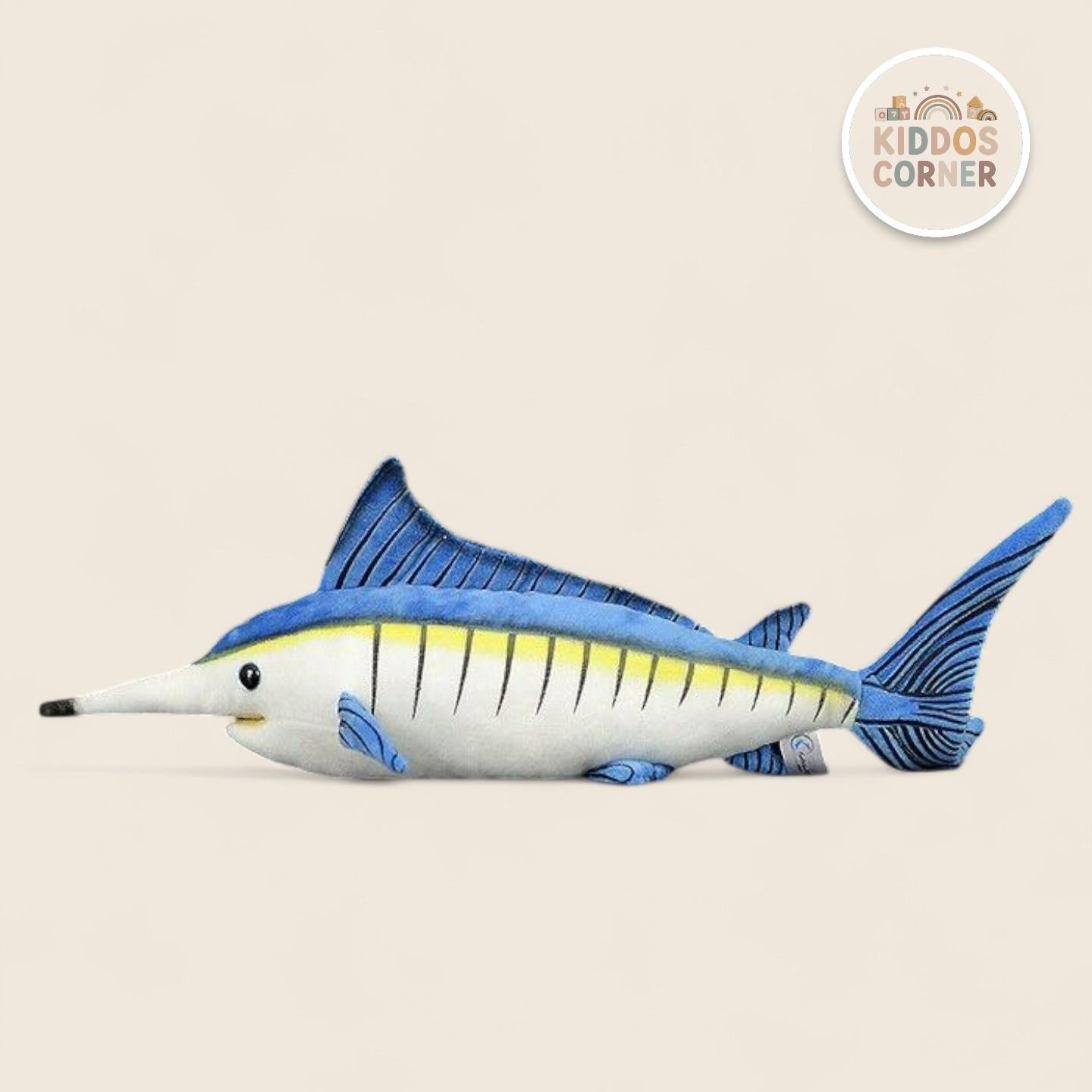 Blue Marlin Fish Soft Stuffed Plush Toy