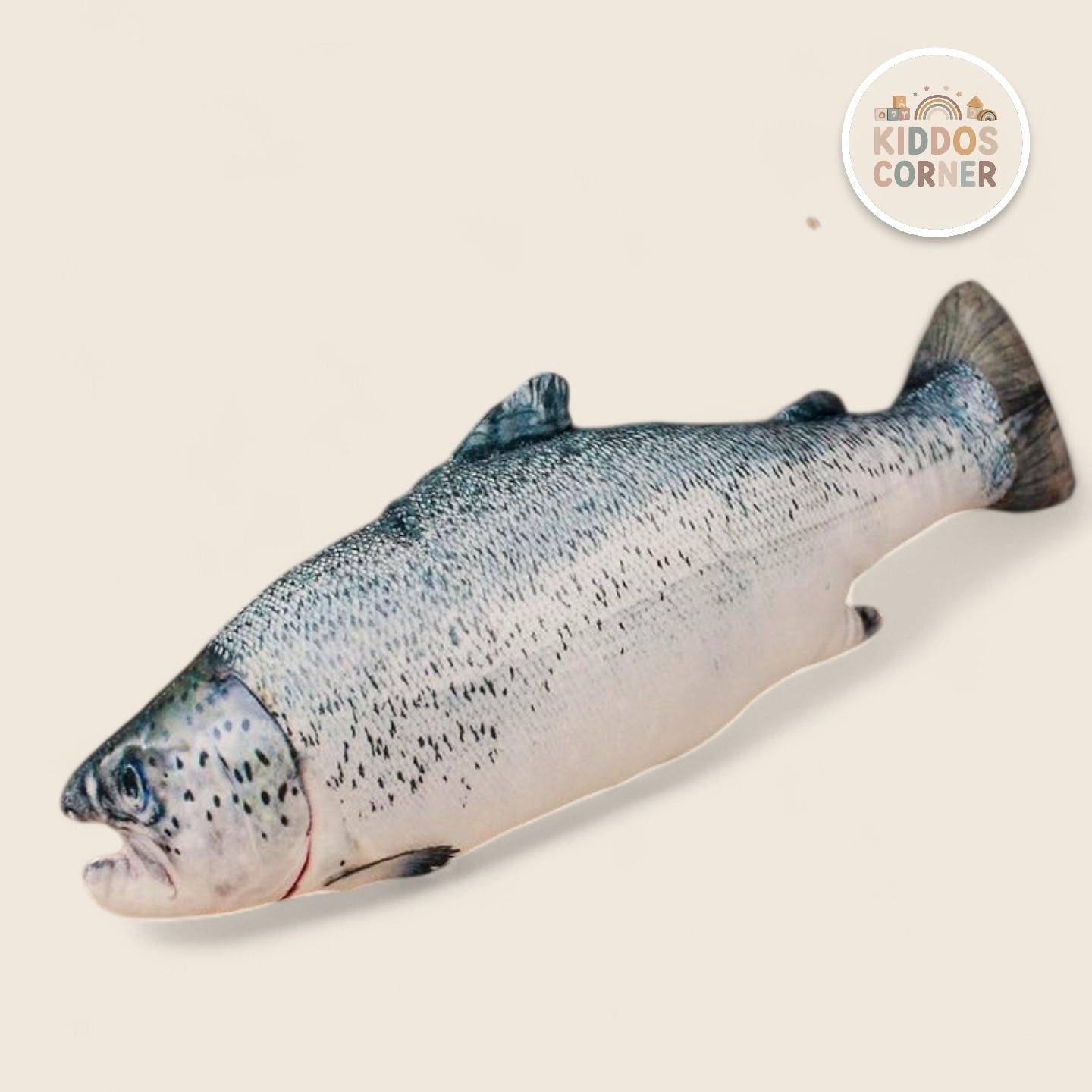 Salmon Fish Soft Stuffed Plush Pillow Toy