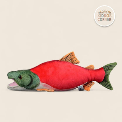 Sockeye Salmon Fish Soft Stuffed Plush Toy