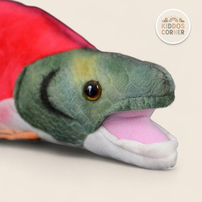 Sockeye Salmon Fish Soft Stuffed Plush Toy